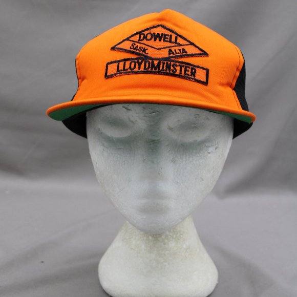 Vintage Trucker - Dowell Oil Services Lloydminster - Adult Snapback - Picture 1 of 8